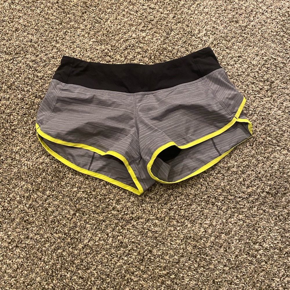 Lululemon run speed shorts 2 way stretch 6
